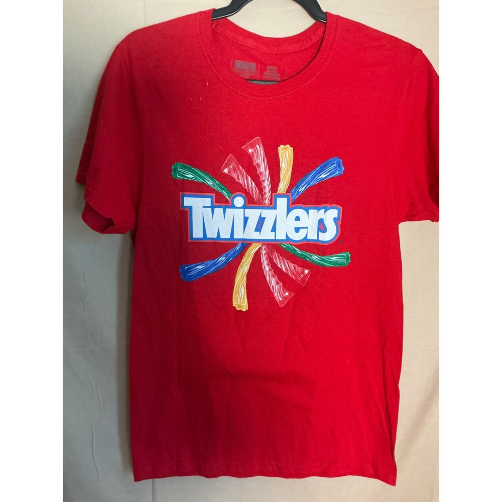 Hershey's Twizzlers T-Shirt Unisex Small Red Good Las Vegas Candy Graphic Tee